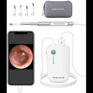 Digital Otoscope Camera with Light, Ear Camera and Wax Remover (USB)